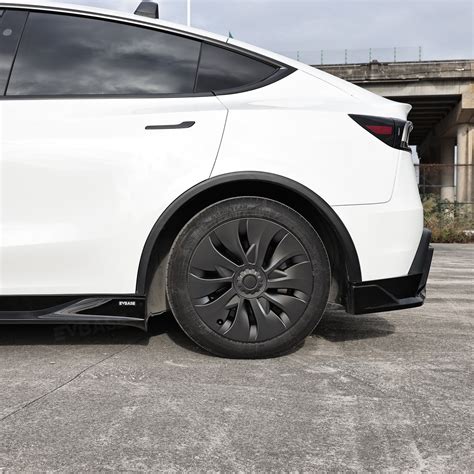 Model Y Juniper Aero-Style Wheel Covers for Tesla 19" Wheels Matte Hub – EVBASE-Premium EV&Tesla ...