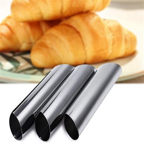 Buy Pxiakgy Danish Decor Bake Stick Puff Cannoli Tubes Croissant ...