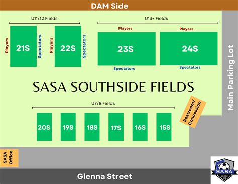 Field Maps :: San Angelo Soccer Association