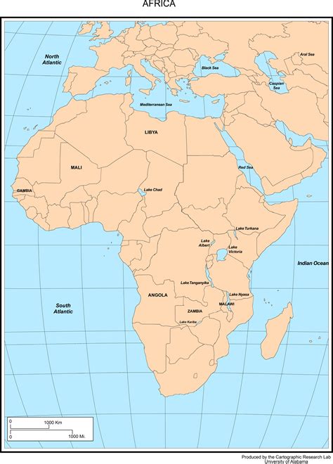 Maps of Africa