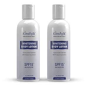Buy Kinsfolk Whitening Body Lotion SPF 15+ | Deep Moisture Nourishing ...
