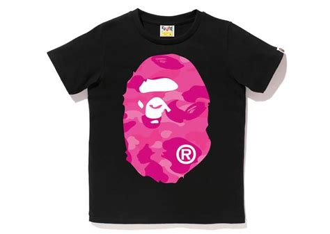 Pink Camo Bape Shirt at Liam Threlfall blog