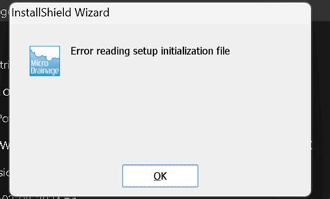 InstallShield Wizard Error Reading Setup Initialization File 的图像结果
