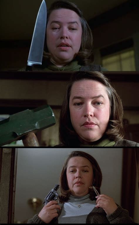 Kathy Bates in Misery (1990) | Classic horror movies, Scary movies ...