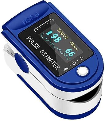 ORILEY Fingertip Pulse Oximeter with OLED Display Blood Oxygen SpO2 ...