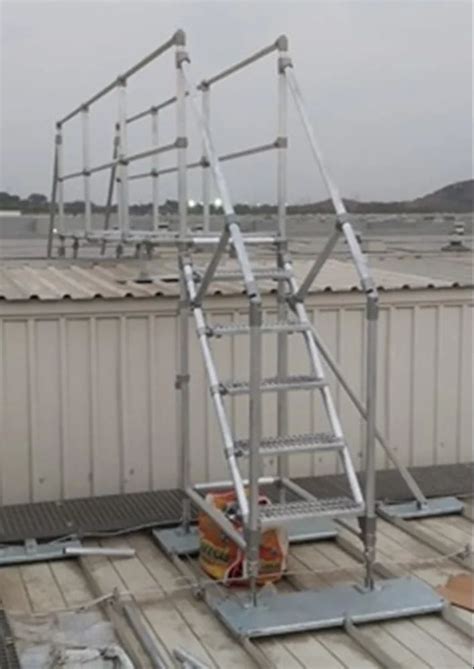 Aluminium Ladders - Access Steps Ladder Manufacturer from Ahmedabad