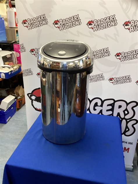 Brabantia Stainless Steel Kitchen Bin – Badgers Auctions