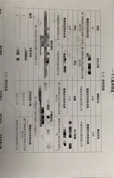 35页新版企业征信报告曝光（附新旧征信报告对比） - 知乎