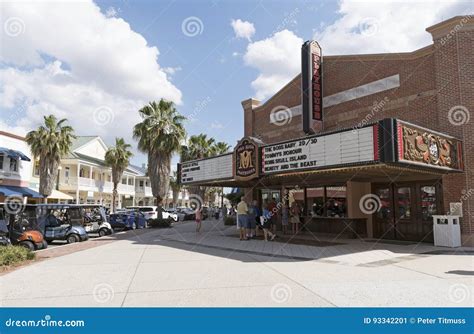 Playhouse Cinema at Sumpter Landing Florida USA Editorial Photo - Image ...