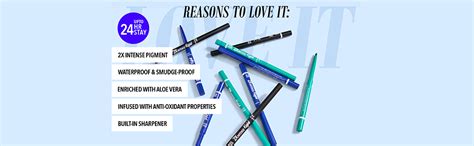 Buy Blue Heaven 2X Intense Kajal Pencil True Blue | Upto 12Hr Stay ...