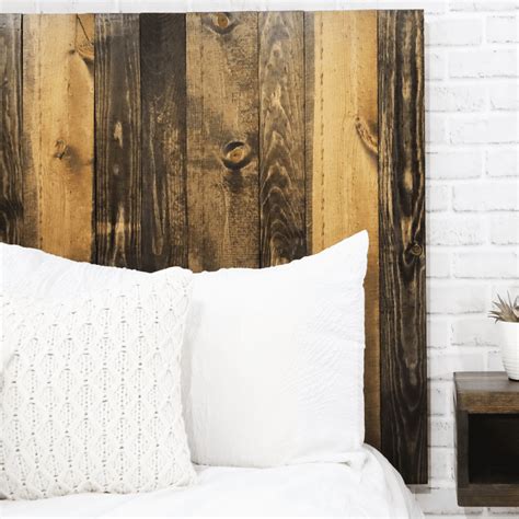 Reclaimed Wood Full Headboard