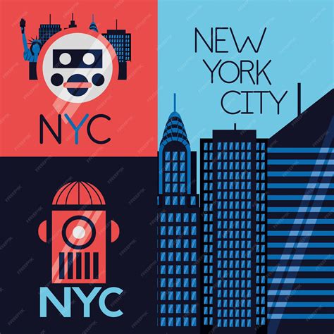 Free Vector | New york city