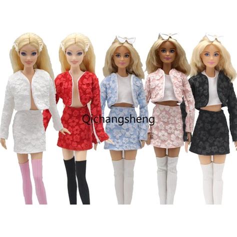 Floral Coat & Skirt 11.5 Doll Outfit Set | Ubuy India