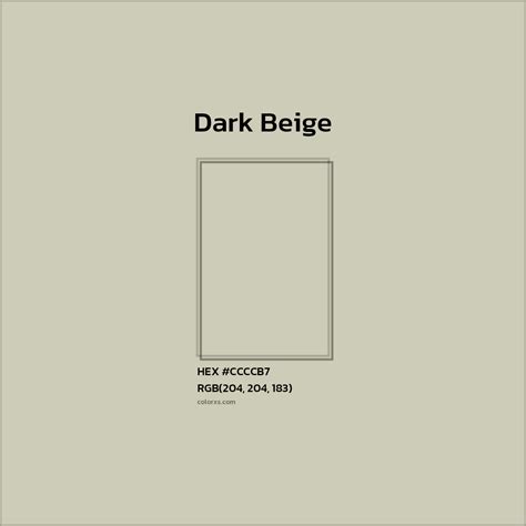 About Dark Beige - Color codes | Matching colors and paints - colorxs.com