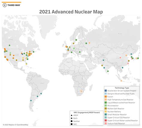Nuclear Power Plants Map World