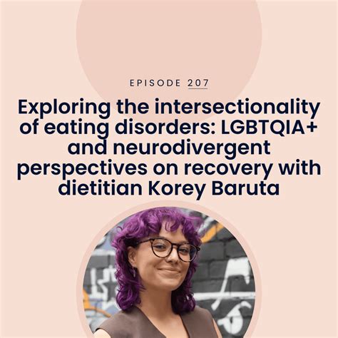 207. Exploring the intersectionality of eating disorders: LGBTQIA+ and neurodivergent ...