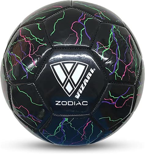 Vizari Zodiac Soccer Ball for Kids and Adults | for Training and Light ...