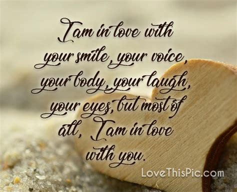 I love you not only for what you are, but for what I am when I am with ...