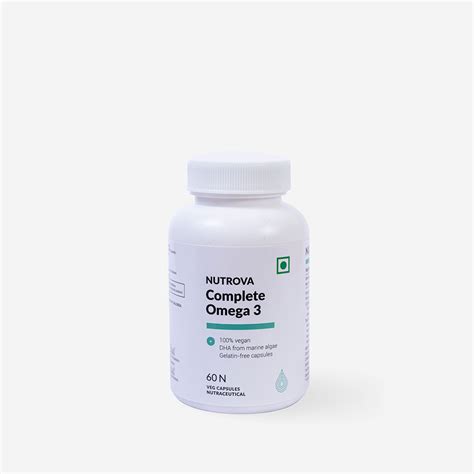 Nutrova Complete Omega 3 (Vegetarian) – Ageless Retail Private Limited