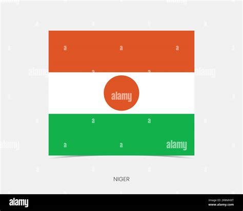 Flag map of niger Stock Vector Images - Alamy