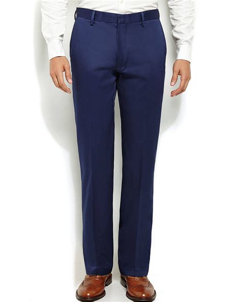Dockers Navy Slim Fit Pants in Blue for Men - Lyst