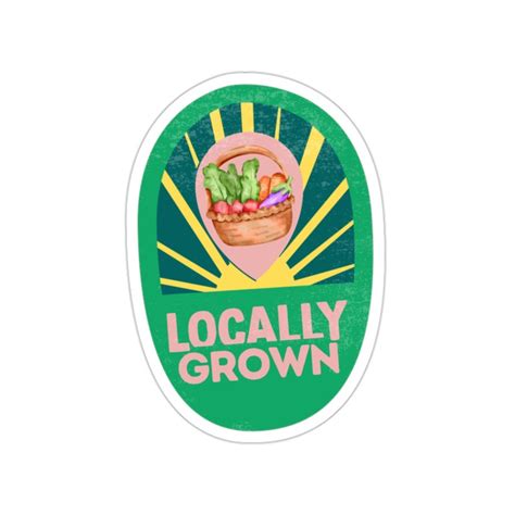 Locally Sources Sticker 的图像结果