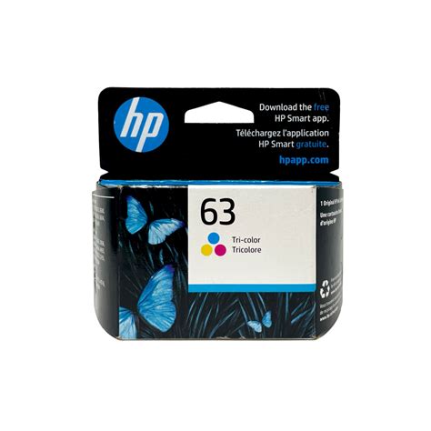 HP 63 Ink - Tri-Color - Original HP Ink Cartridge (F6U61AN#140)