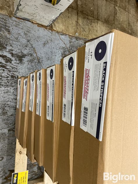 Essex Silver Line Black Stripper Floor Maintenance Pads BigIron Auctions