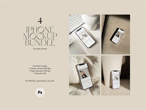 IPhone Mockup Bundle Phone Mockup Digital Product Mockup Aesthetic ...
