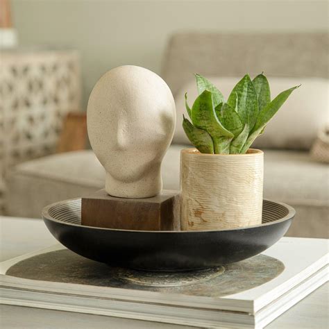 Buy Calm Face Ecomix Sculpture - White Online - Ellementry – ellementry