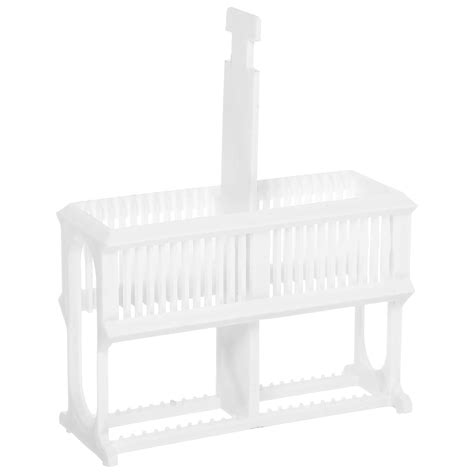 Healvian Microscope Slides Staining Rack Glass Slide Drying Stand ...