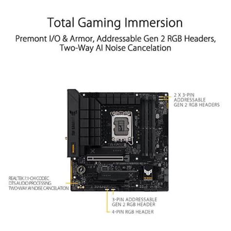 Buy Asus TUF Gaming B760M-Plus WIFI D4 | M-ATX Motherboard | Mdcomputers.in