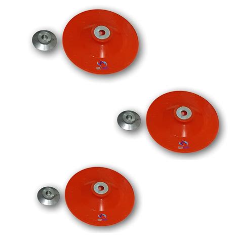KROST 5" Plastic Backing Pad With Grinder Nut for Sanding Sander ...