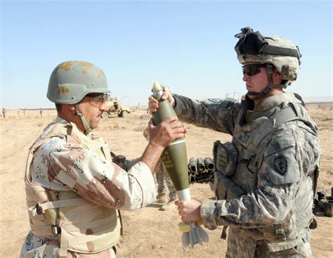 US mortar men train Iraqi Soldiers | Article | The United States Army