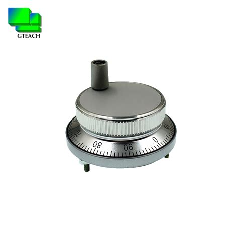 Pulse Encoder, 5v 60mm Wheel Encoders Hand Aviation 6 Terminal Aluminum ...