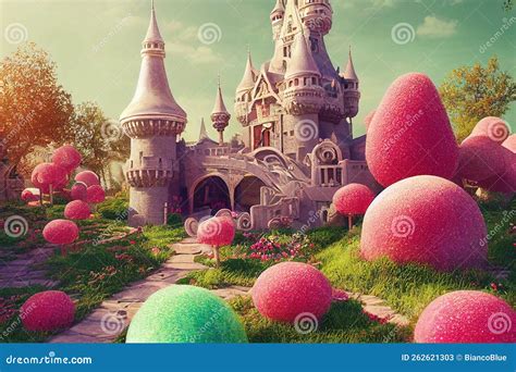 Pink Fairytale Wallpaper