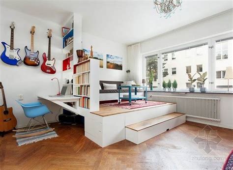 瑞典46平方米温馨公寓设计 配色清新舒适-室内设计新闻-筑龙室内设计论坛