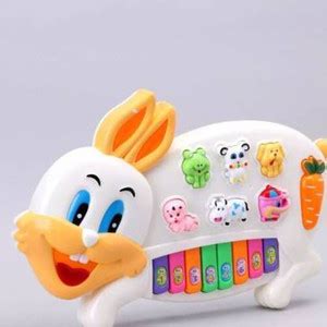 SALEOFF Rabbit Musical Piano|3 Modes Animal Sounds,Flashing Lights ...
