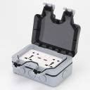 Connectwide IP66 Switched Socket Covers, 16A Outdoor Wall Weatherproof ...