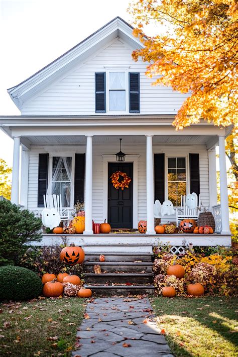 Enchanting Fall Decor Exterior: Magical Twilight Settings in 2024 ...