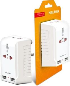 HALONIX Multi Plug with USB Multi plug with USB Power Plug Price in ...