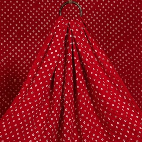 Bandhani Fabrics - Bandhani Tie-Dye Cotton & Silk Fabric | iTokri