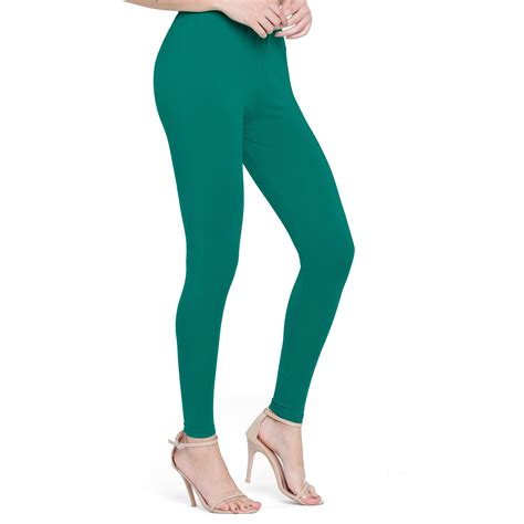 Presta Ankle Leggings Premium - Peacock Green – Poomer Clothing Company