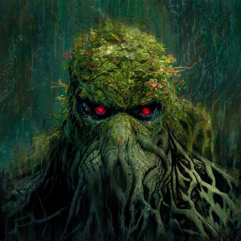 Concept Art for The Revenge of Swamp Thing on Behance