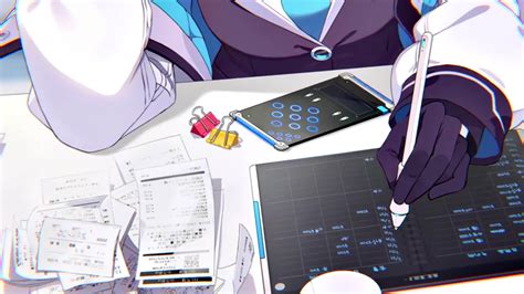 Blue Archive - Hayase Yuuka In Sportswear Live Wallpaper