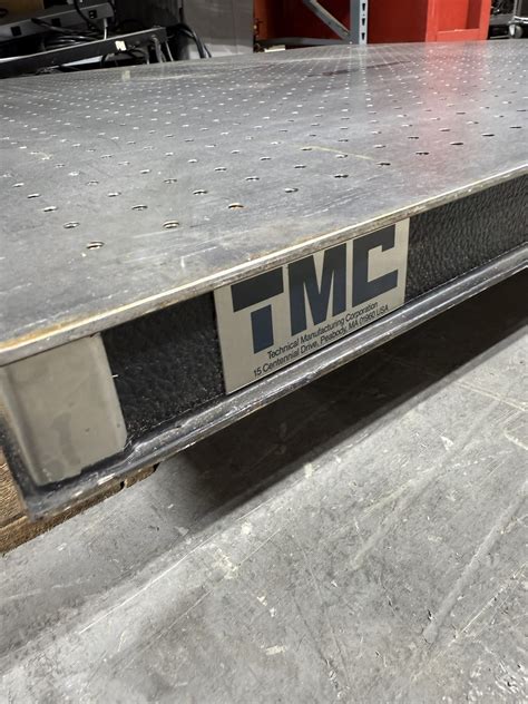 TMC Optical Breadboard – 48" x 48" x 2", 1/4"-20 Tapped Grid