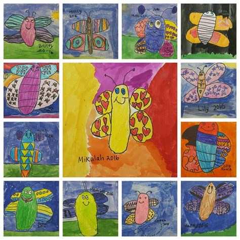 1st grade 'Square 1 Art' fundraiser project | Square 1 art, Art ...
