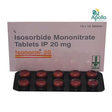 ISONORM 20MG TABLET Price, Uses, Side Effects, Composition - Apollo ...
