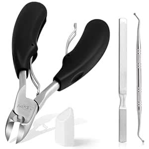 Podiatrist Toenail Clippers, Professional Thick & Ingrown Toe Nail ...
