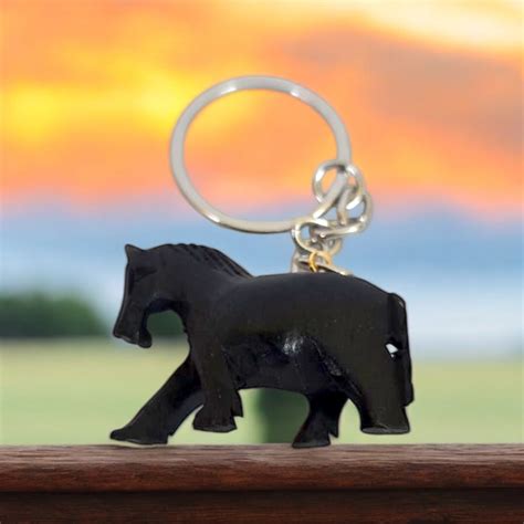 Horse Karungali Key Chain - Ebony wood Tami Buy Online India ...
